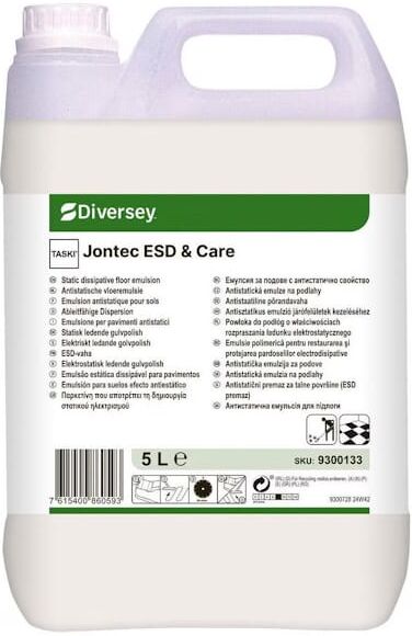 Golvpolish TASKI Jontec ESD &amp; Care 5L 2st