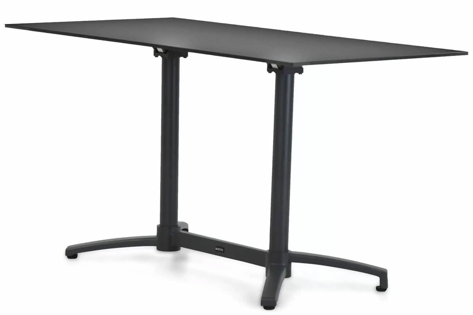 Lifestyle Garden Furniture Marano inklapbare tuintafel van antraciet gepoedercoat aluminium