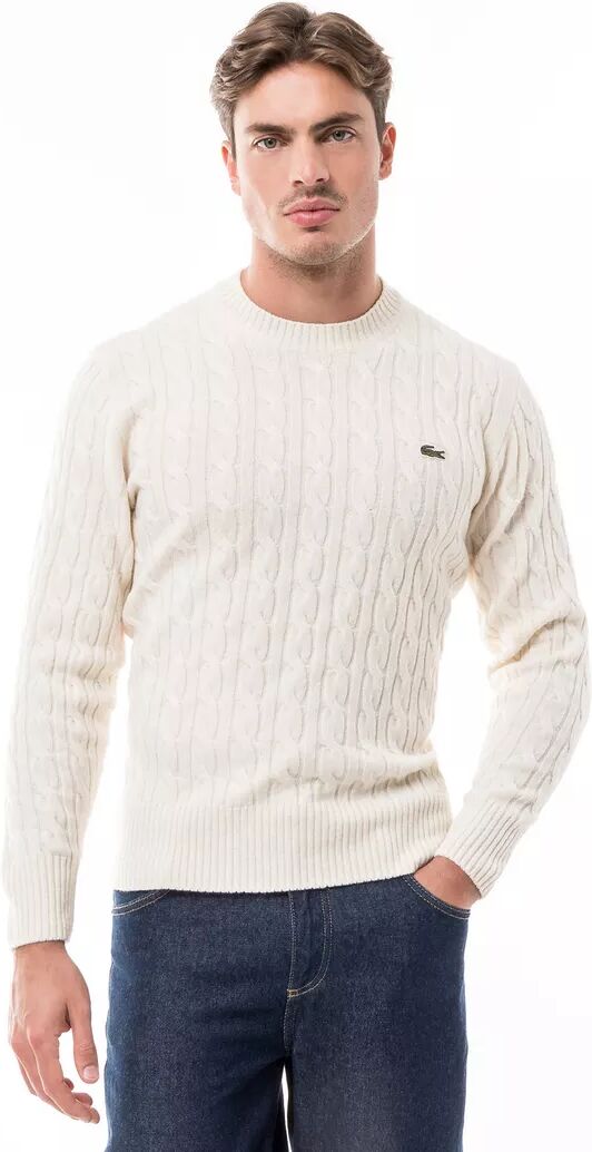 Lacoste - Pullover, für Herren, Weiss, Größe 3XL (T8)