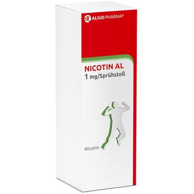 Nicotin AL 1 mg/Sprühstoß Spray z.Anw.i.d.Mundhö. St