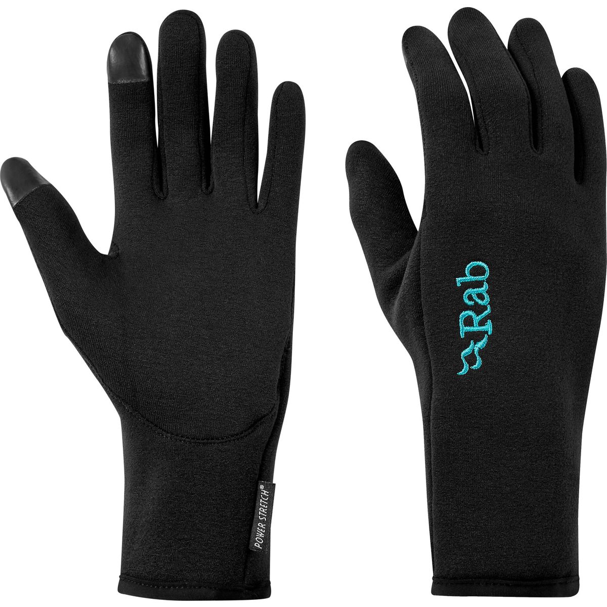 Rab Power Stretch Contact Gloves Wmns black (BL) XL QAH-56-BL-XL