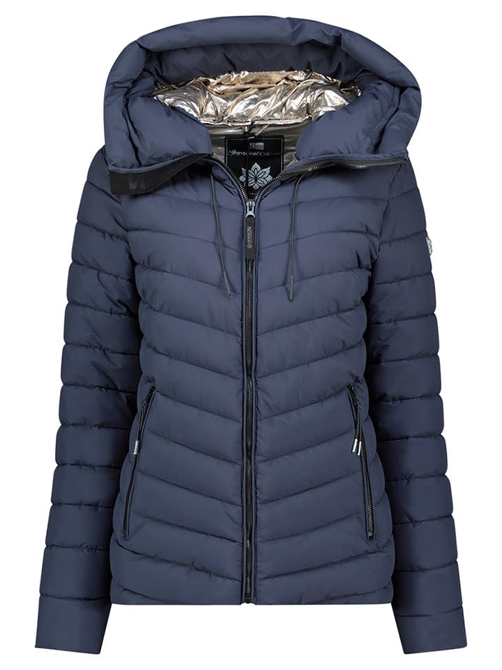 Geographical Norway Steppjacke "Amandine" in Dunkelblau - XL