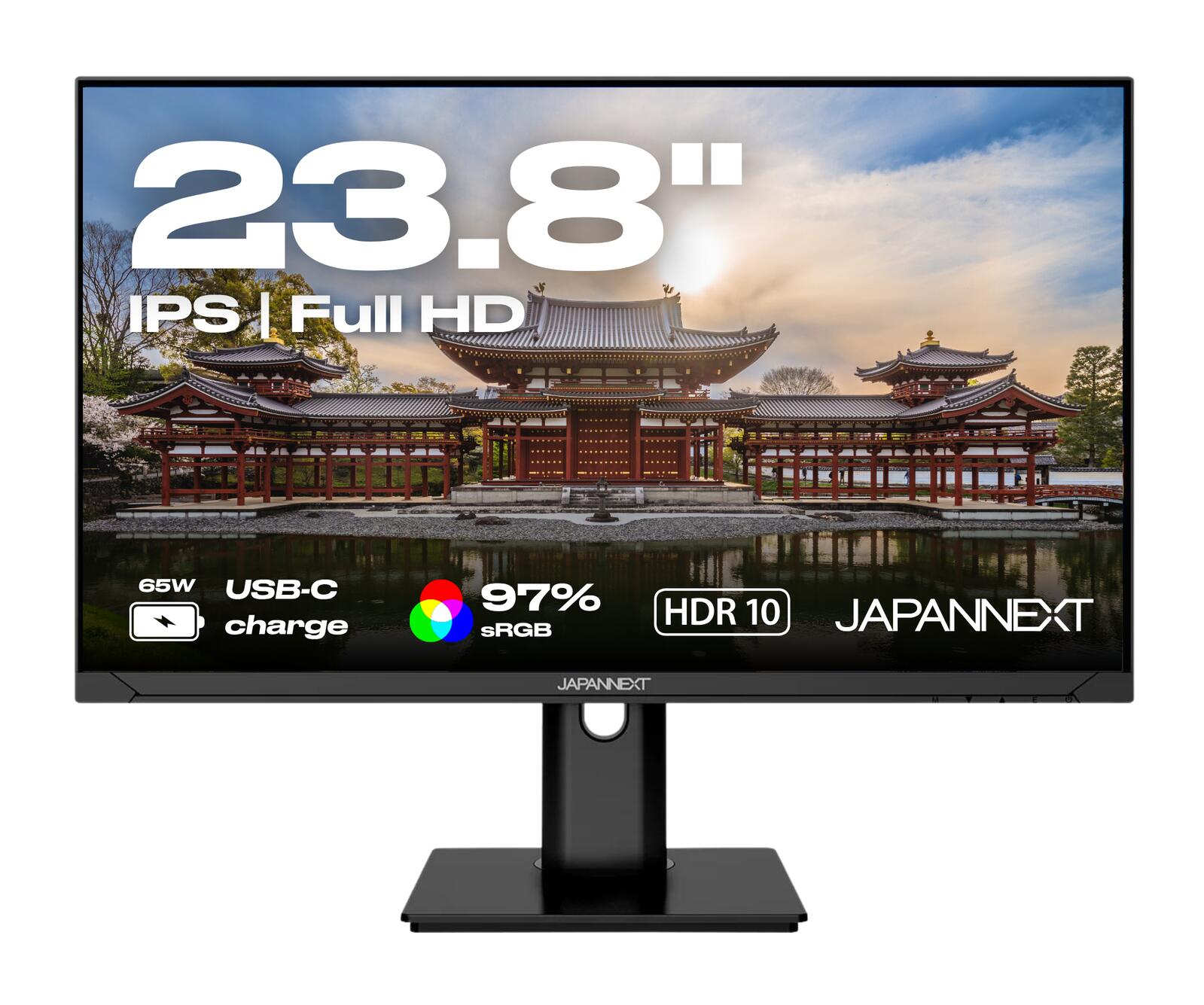JapanNext FULL HD Monitor 60,5cm (23,8") JN-IPS238FHDR-C65W-HSP