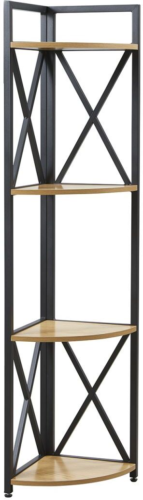 RegalosMiguel Rinconera Banis 4 estantes - Negro