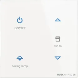 Busch-Jaeger TB/U4-CG Bedienelement 4-fach, Konfigurierbares Gerät 2CKA006300A1643 TBU4CG