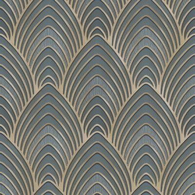 Galerie Wallcoverings Utopia Collection Arch Array Luster Finish Vinyl on Non-woven Wallpaper Roll