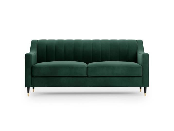 2-Sitzer Sofa PEPPER, flaschengrün