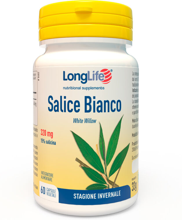 LONGLIFE Srl LongLife, Salice Bianco, 60 Capsule