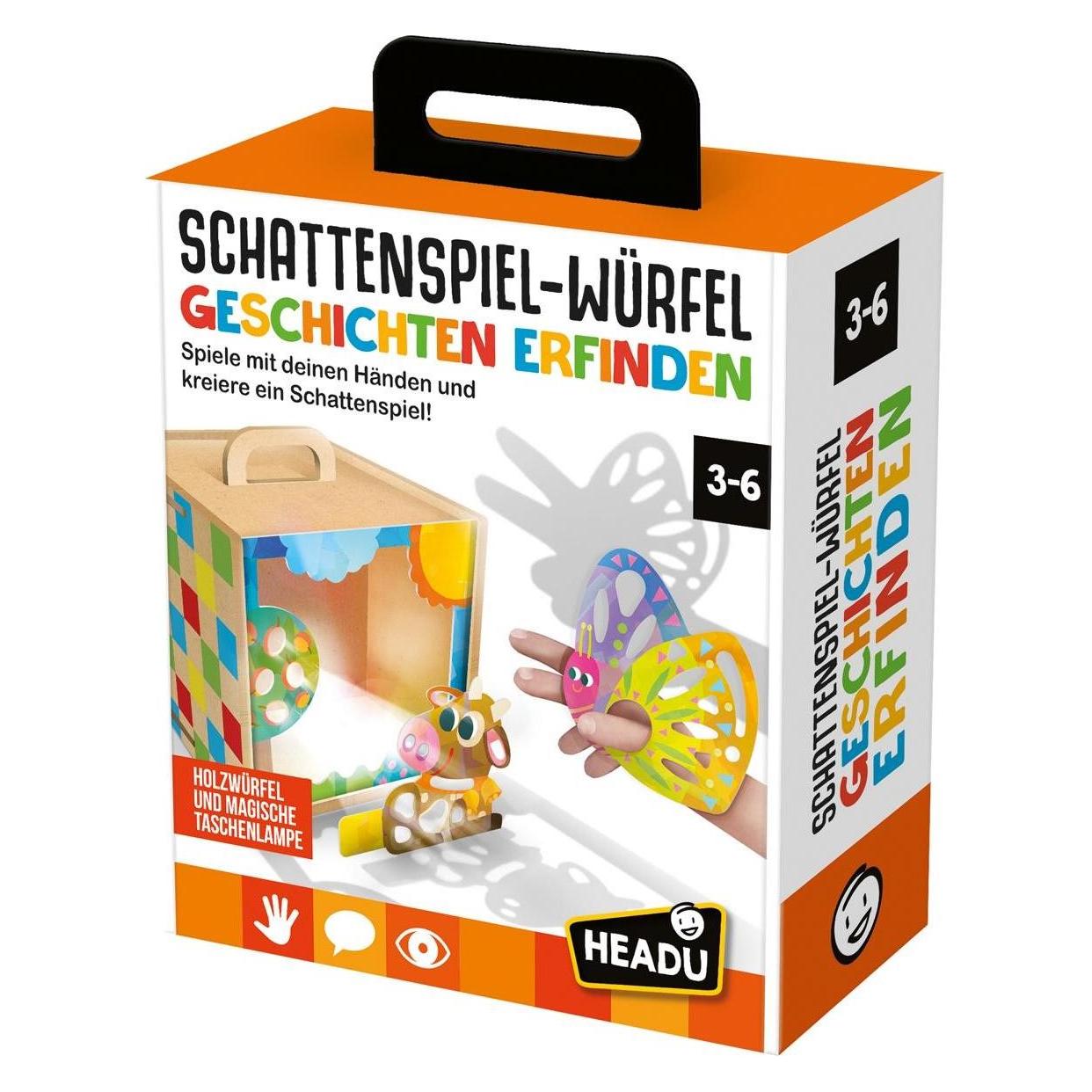 Headup Games Schattenspiel Würfel, inkl. TL (Deutsch, 3 - 6 Jahre) (DE60742)