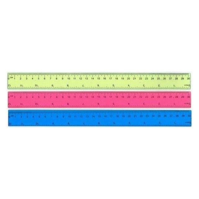 Andy Lineal 30 cm MIX (30 cm, Kunststoff) (42093710)