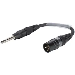 SOMMER CABLE Adapterkabel XLR(M)/Klinke stereo 0,15m