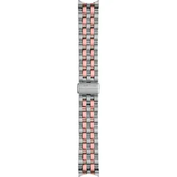 Certina - Edelstahl Ds 8 Lady Zweifarbiges Uhrenmetallband (grau/rosa) C605021571 - Grey/Rose gold