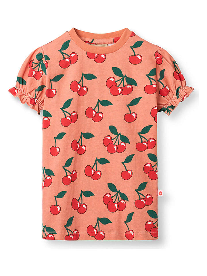 Småfolk Shirt "Rubinette" in Orange - 104/110