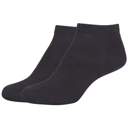 2er Pack Tamaris Silky Touch Bamboo Sneakersocken Damen 9999 - black 39-42