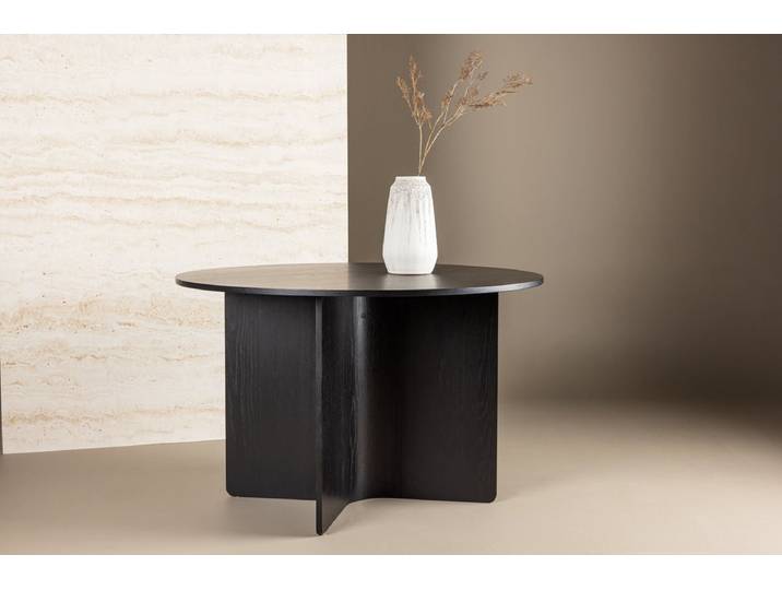 Esstisch Isola - im harmonischen Design mit eleganter Note - Schwarz - Luxusbetten24
