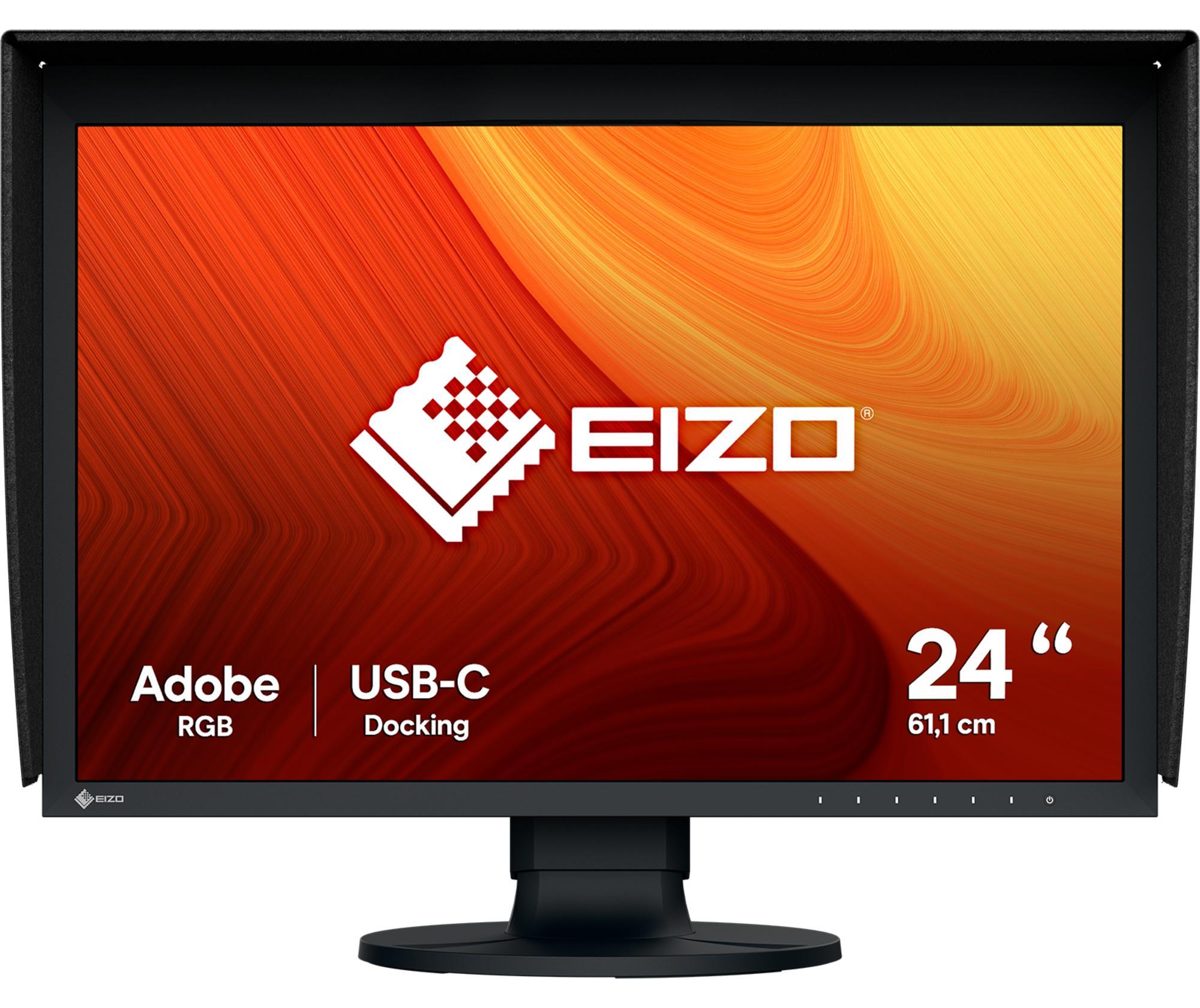 EIZO ColorEdge CG2400S, 61,2 cm (24.1"), 1920 x 1200 Pixel, WUXGA, LCD, 11 ms, Schwarz