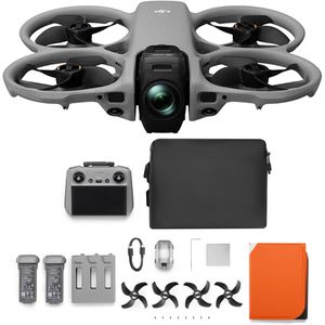 DJI Drohne Avata 360 Fly More, mit Controller RC 2 & 3 Akkus, 8K/60fps, 120MP Kamera, 23 min Flugzeit, 455 g