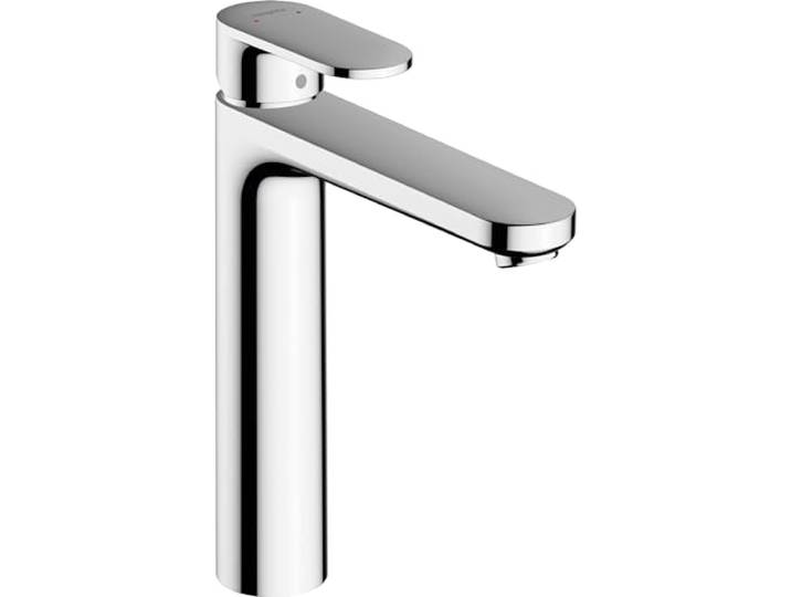 hansgrohe Wastafelarmatuur Vernis Blend, kraan met uitloop hoogte 190 mm, met trekstang, badkraan waterbesparend, chroom