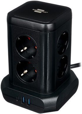 Brennenstuhl Socket Tower 8-Way USB