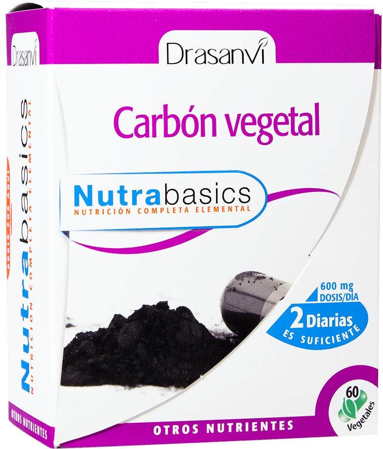 Drasanvi Keto Carbón Activado Corteza de Coco 600 mg 60 caps