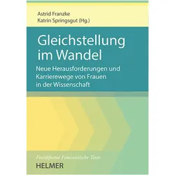 Gleichstellung im Wandel, Fachbücher von Astrid Franzke, Astrid Springsgut