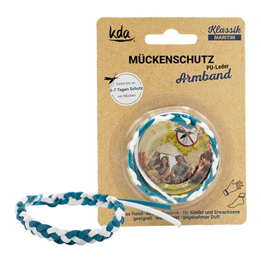 KDA Pharmavertrieb Arndt GmbH Mückenschutz Armband Pu-leder Maritim Kda 18352308