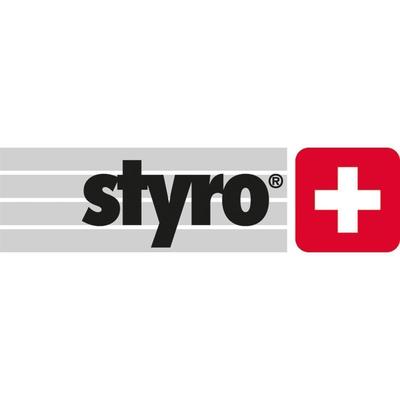 styro 280-3015.95 styro Trennwand f. Ablagesystem styrorac, senkrecht, schwarz