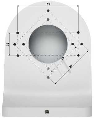 Dahua Supporto Per Telecamere Dome Pfb204w