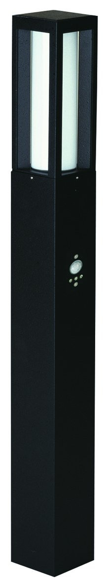 Albert Buitenlamp met sensor staand Oblong zwart
