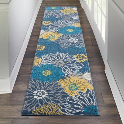 Nourison Passion Abstract Modern Floral Area Rug