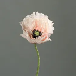 Kunstblume MOHN (H 60 cm) - H 60 cm