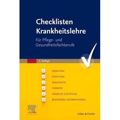 Checklisten Krankheitslehre, Gebundene Ausgabe von , Urban & Fischer in Elsevier, 978-3-437-28285-0