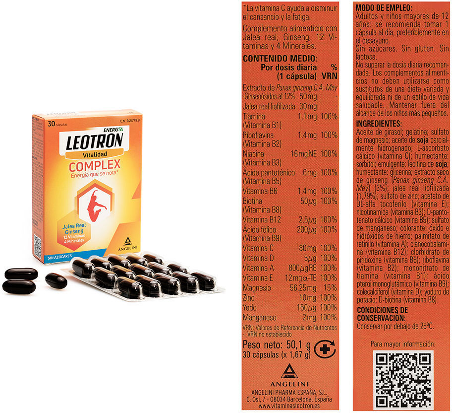 Leotron Léotron Complexe 30 gélules