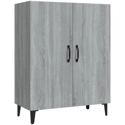 vidaXL Sideboard Grau Sonoma 70x34x90 cm Holzwerkstoff