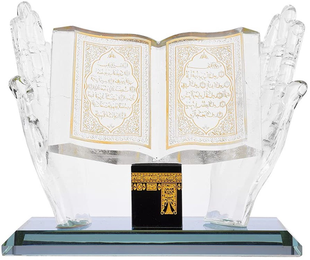 Dailygoody Moslim Kristal Ornament - Glanzende Decoratie met Klassiek Design
