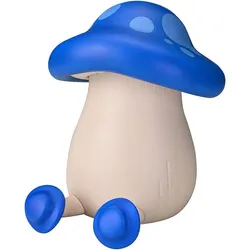 Loop Delicious in Dungeon Soft Vinyl Figur Walking Mushroom Blue 15 cm