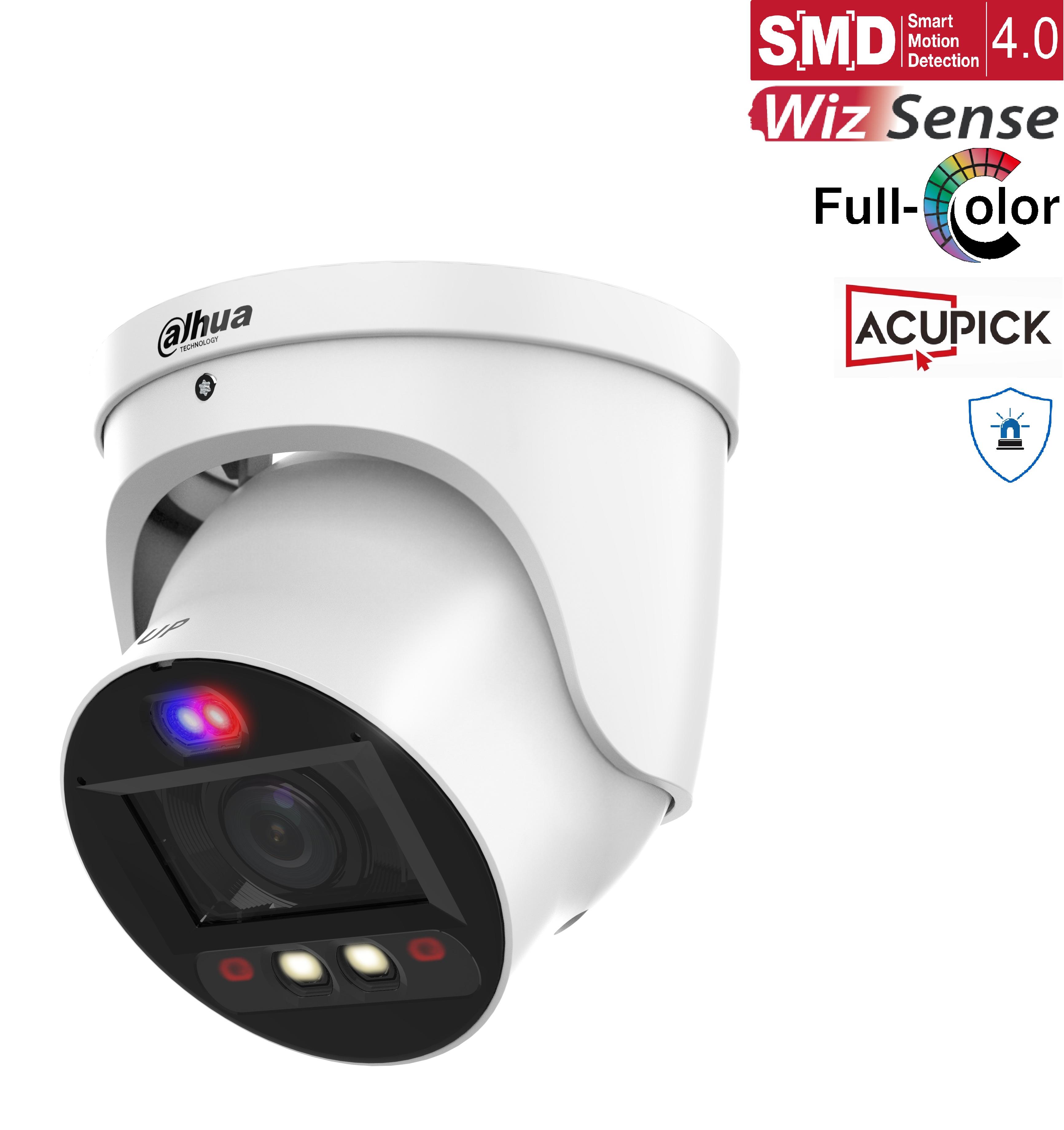Dahua IPC-HDW3849HP-ZAS-PV-27135-S5 IP Eyeball Überwachungskamera 8MP WizSense H.265 H.264 MJPEG