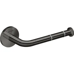 hansgrohe AXOR UNIVERSAL Circular Toilettenpapierhalter, 42856330, Farbe: Polished Black Chrome
