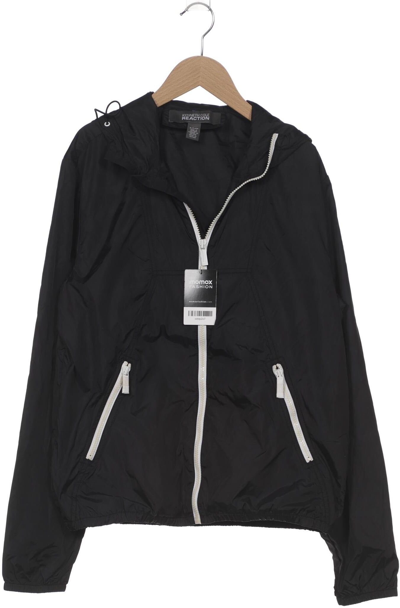 Kenneth Cole Herren Jacke, Schwarz, Gr. S, Synthetik - Second Hand