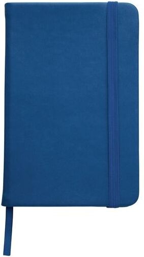Carnet personnalisable carton papier PU bleu