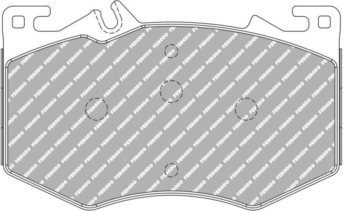Bremsbelagsatz FERODO FRP3166H