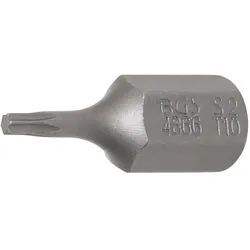 BGS Bit Antrieb Außensechskant 10 mm (3/8") T-Profil (für Torx) T10 - 4866
