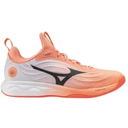 Mizuno Wave Luminous Volleyballschuhe Unisex - orange/weiß - 45