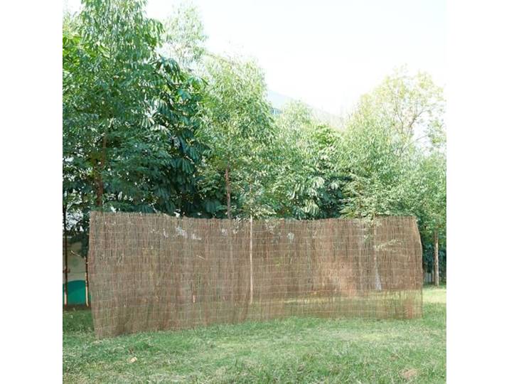casa.pro Reisigzaun Brielle Reisigmatte 500 x 100 cm Sichtschutz aus Reisig 0,9 kg/m² Gartenzaun Balkonverkleidung