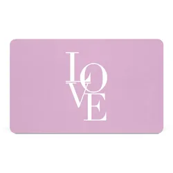 Frühstücksbrett DESIGN@HOME LOVE (LBH 23,30x14,30x0,20 cm) - rosa - LBH 23,30x14,30x0,20 cm