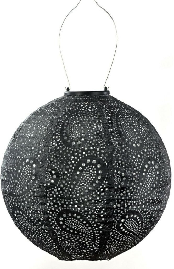Lumiz Solar Lampion Paisley LED Accentverlichting Donkergrijs 30 cm