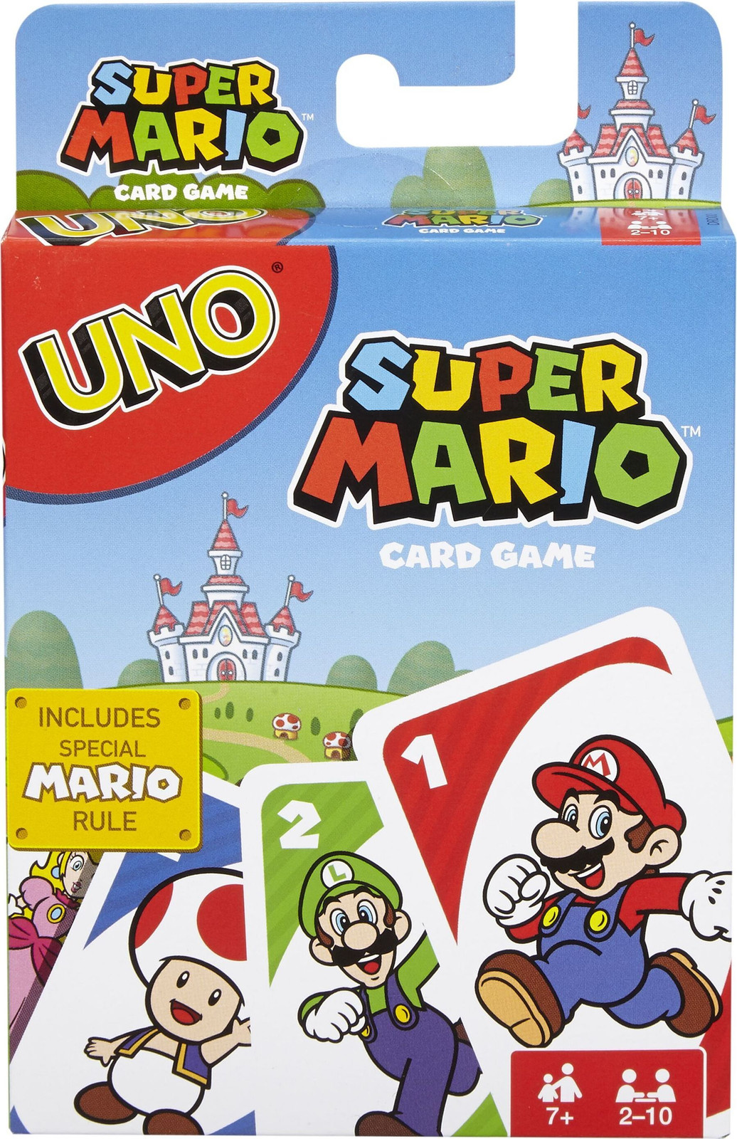 Mattel Games UNO Super Mario kaartspel voor het hele gezin