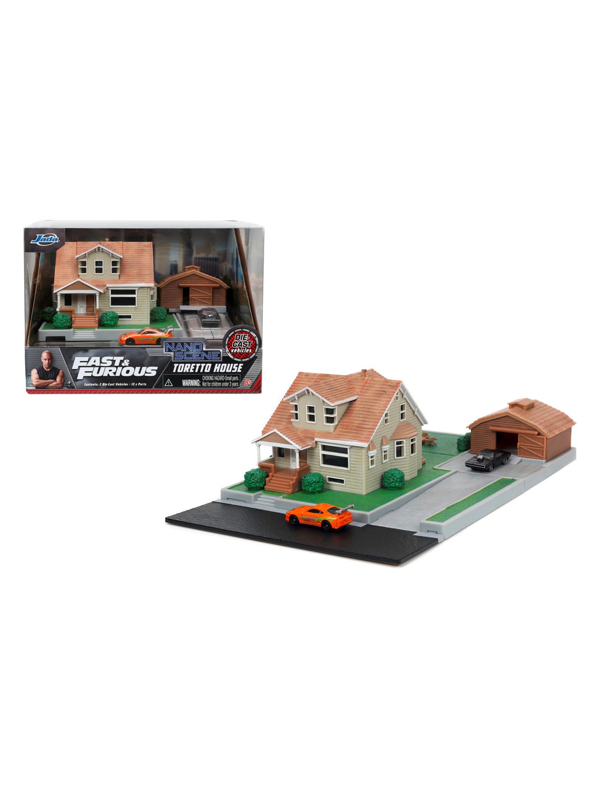 Jada Toys - F&F Nano Dom's House Diorama