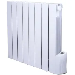 Warm Tech Elektrischer Flüssigkeits-Trägheitsheizkörper - 1200 W - - 230 V - Bis zu 50 m3 - Weiss, Heizkörper, Weiss