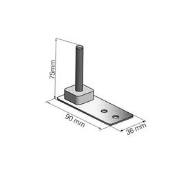 Gifas Electric 154104 Fußboden-Einbausteckdose